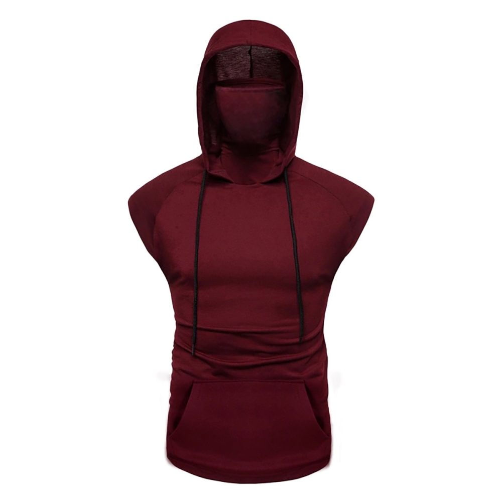 1 Sleeveless Hoodie - Image 1